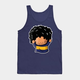 Diego Maradona Boca Junior 4 Tank Top